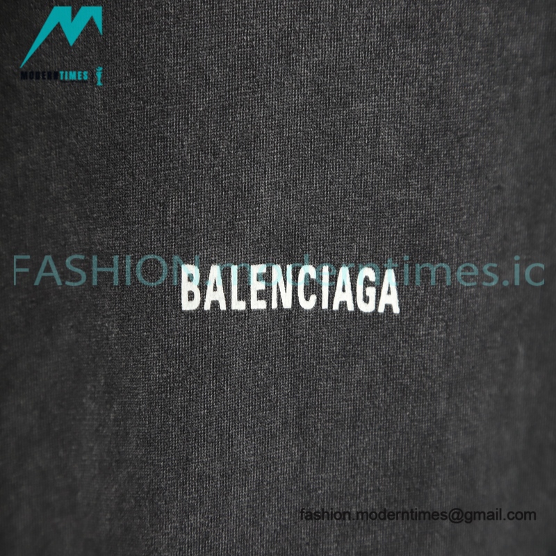 Balenciaga - Monogram Print Short-sleeved T-shirt Balenciaga - Monogram Print Short-sleeved T-shirt